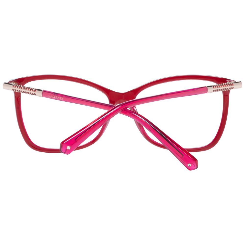 Montures optiques Swarovski rouges pour femmes
