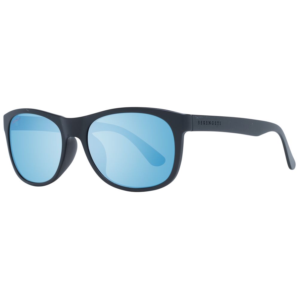 Lunettes de soleil unisexes noires Serengeti