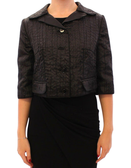 Dolce &amp; Gabbana Manteau boléro court noir