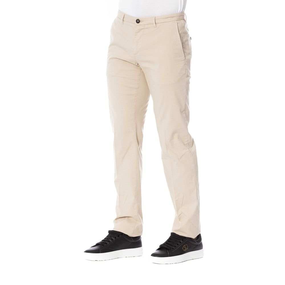 Trussardi Beige Cotton Men Pants