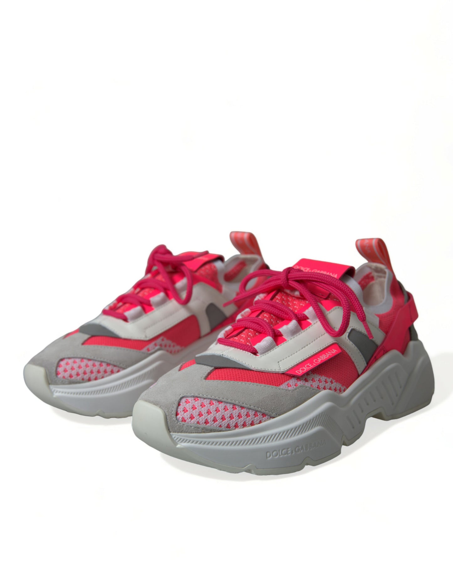 Dolce &amp; Gabbana Mehrfarbige Daymaster Low Top Sneakers aus Leder