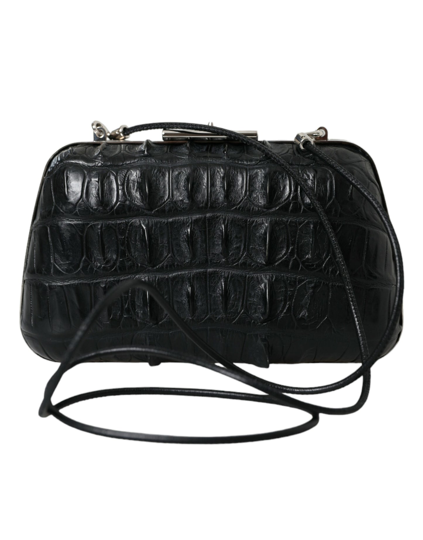 Sac à bandoulière en cuir exotique noir Balenciaga