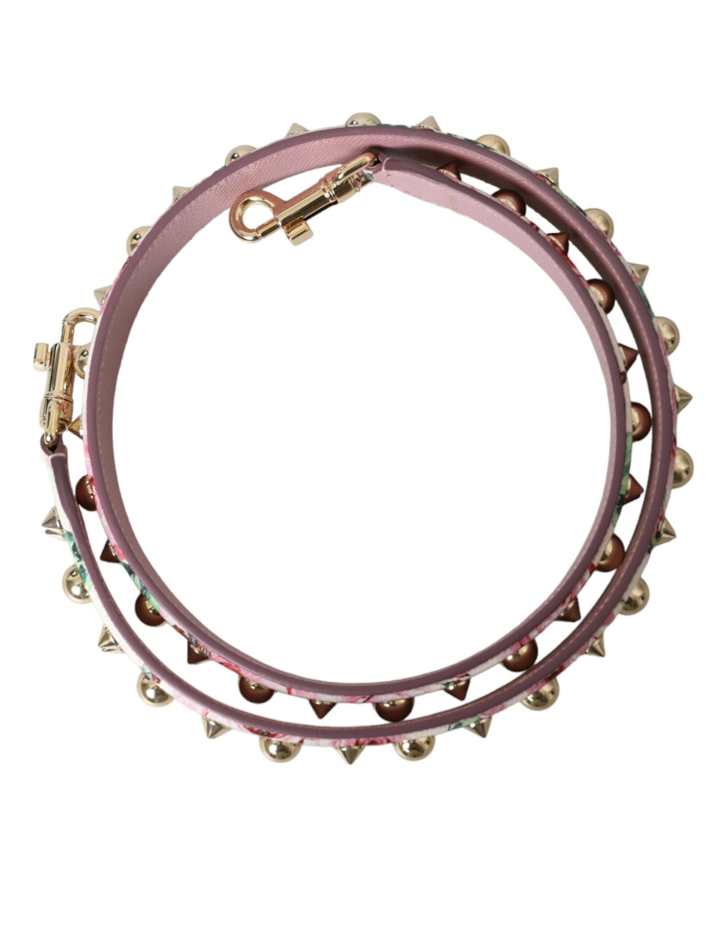 Dolce &amp; Gabbana Rosa Blumenhandtaschen-Zubehör Schultergurt