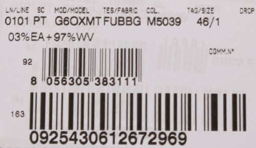 Dolce & Gabbana Purple Wool Stretch Formal Pants