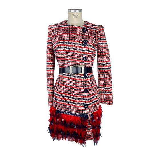 Robe femme en coton rouge Elisabetta Franchi