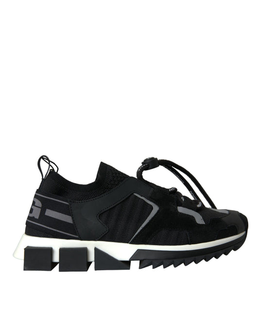 Baskets de randonnée Sorrento noires en maille Dolce &amp; Gabbana