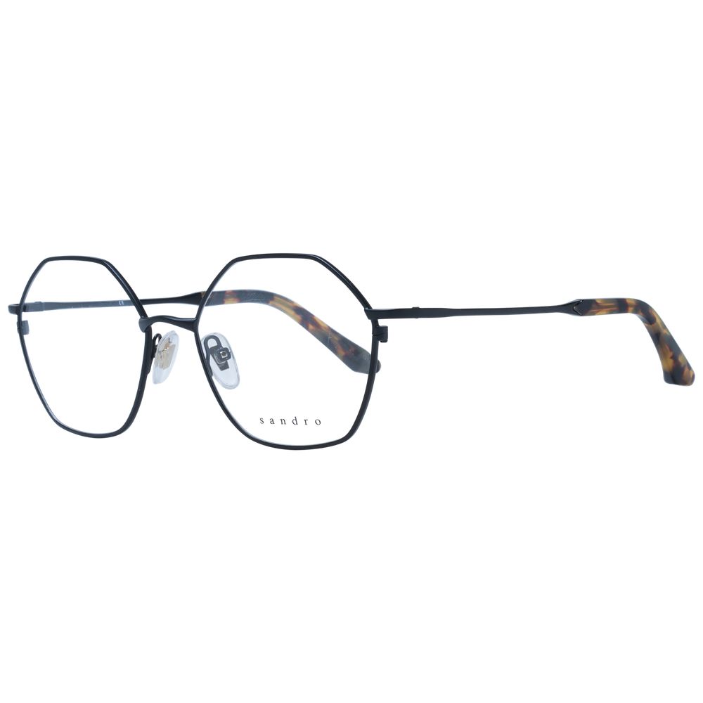 Sandro Black Stainless Steel Glasses (Frames)