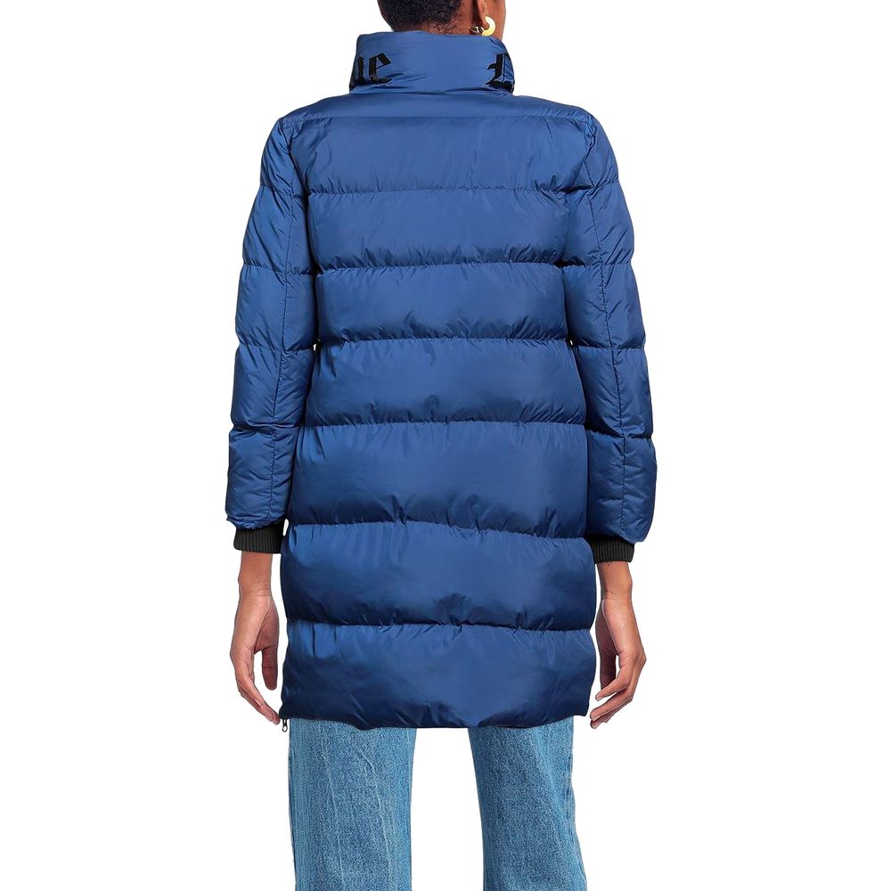 Doudoune longue Love Moschino Chic avec détail logo
