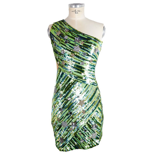 Robe femme en polyamide vert Elisabetta Franchi