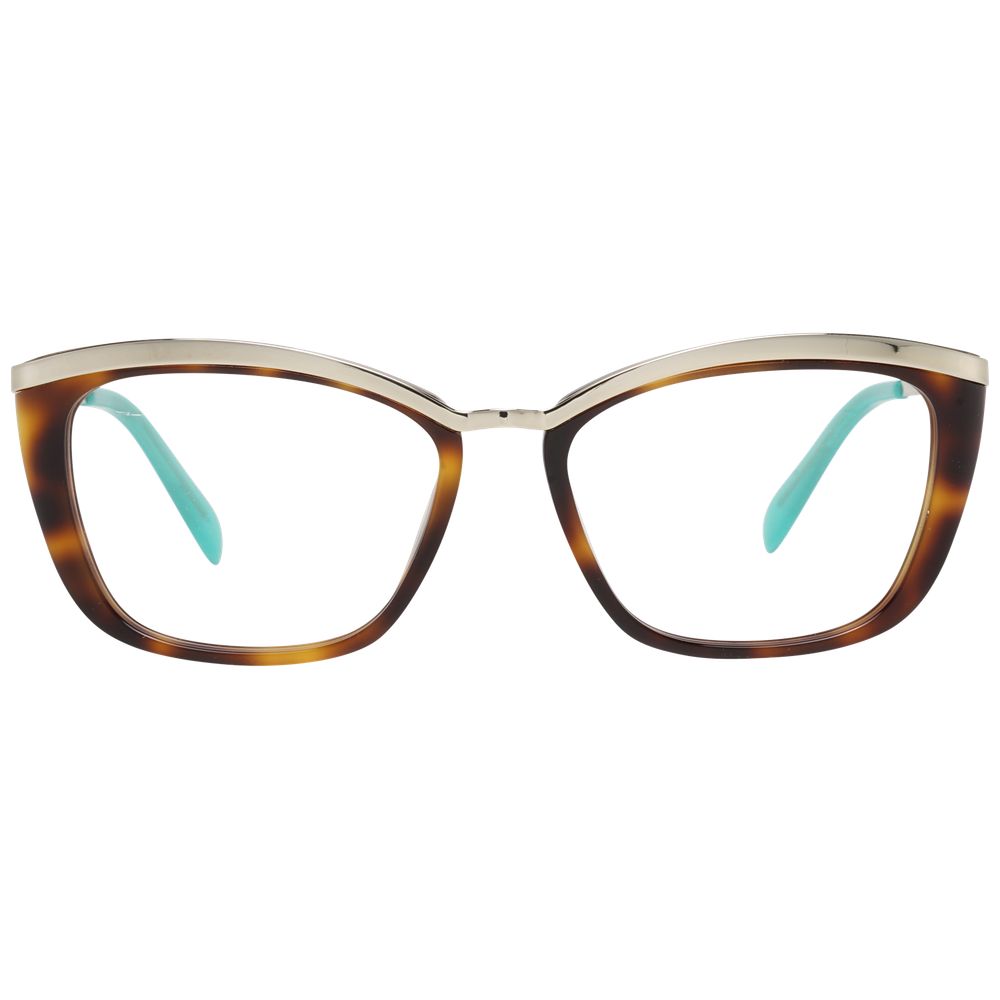 Emilio Pucci Brown Metal & Plastic Glasses (Frames)