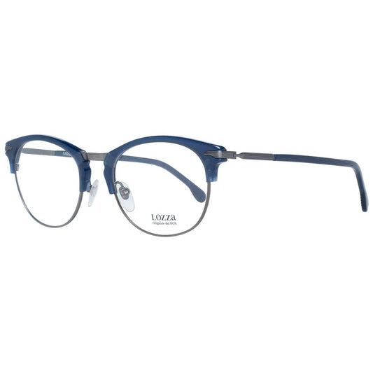 Montures optiques unisexes bleues Lozza