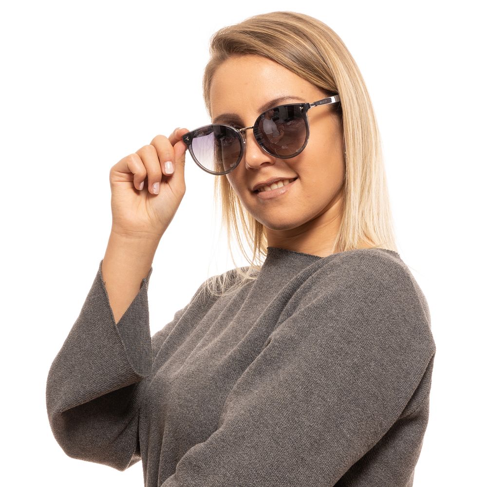 Lunettes de soleil Bally grises pour femmes