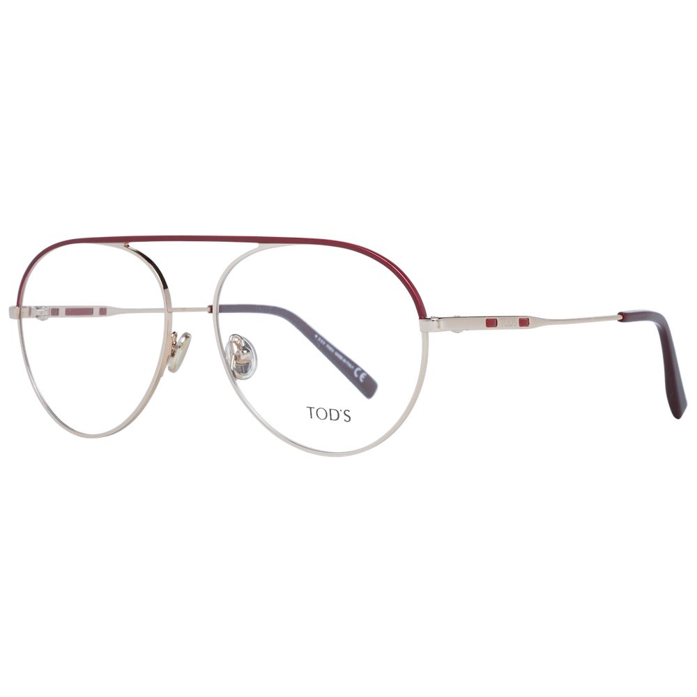 Montures optiques rouges pour femmes Tod's