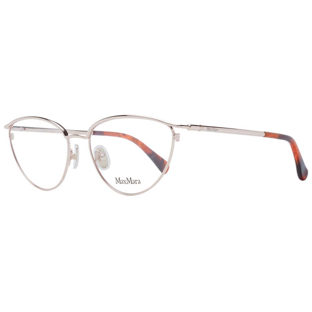 Max Mara Rose Gold Metal Glasses (Frames)