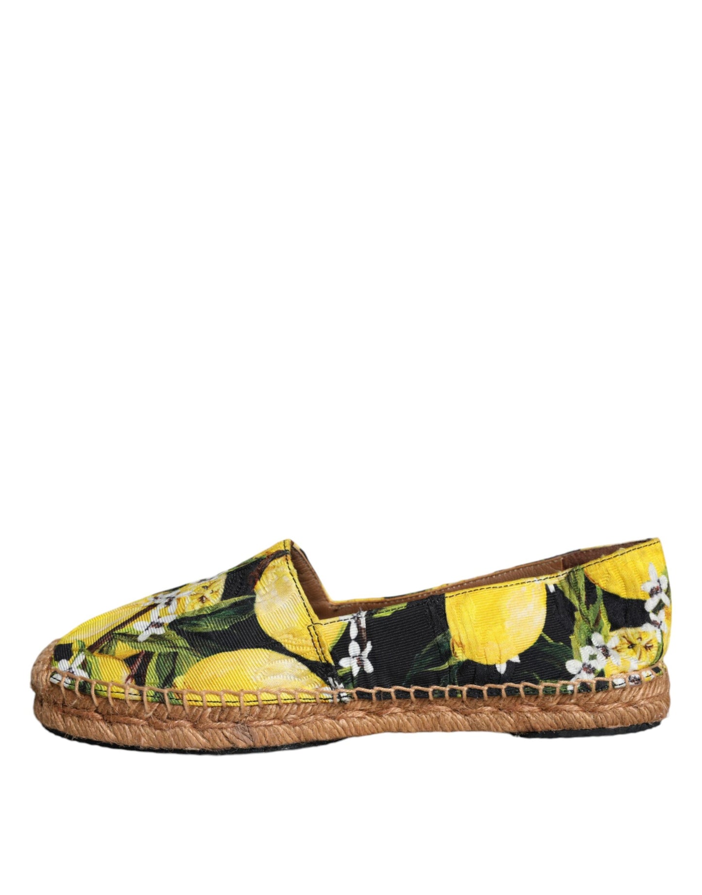 Espadrilles à enfiler Dolce &amp; Gabbana multicolores citron