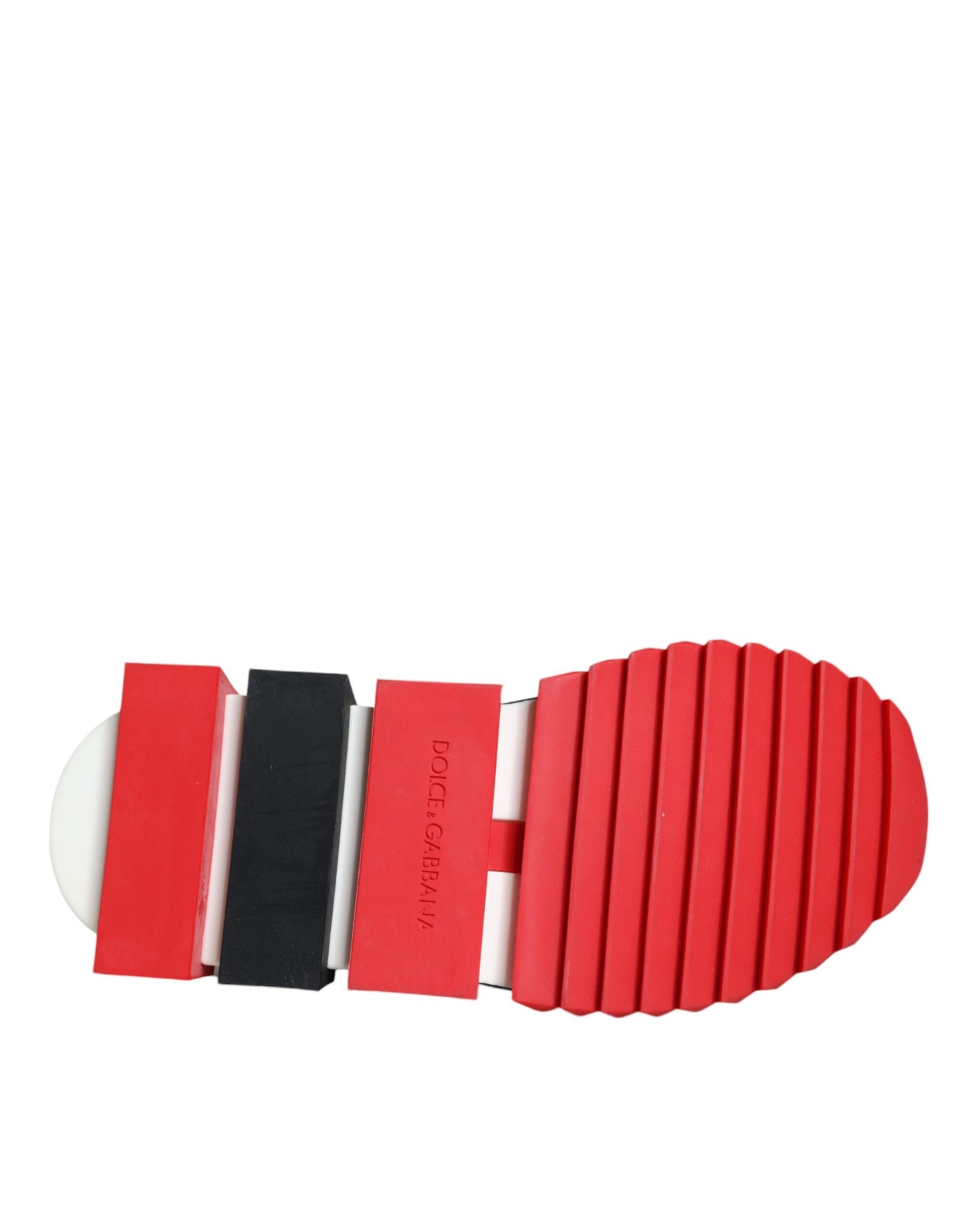 Baskets Sorrento multicolores Dolce &amp; Gabbana en géranium