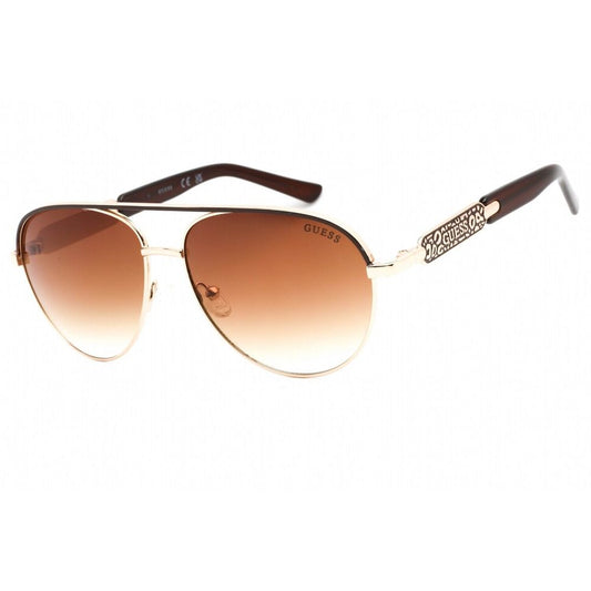 Lunettes de soleil Guess en métal doré