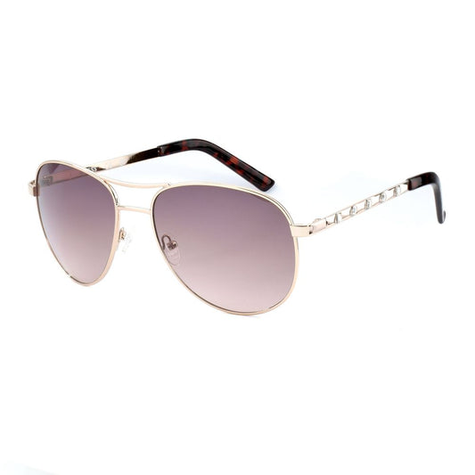 Lunettes de soleil Guess en métal doré