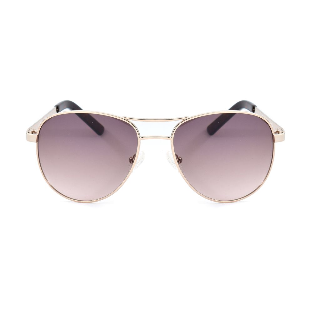 Lunettes de soleil Guess en métal doré