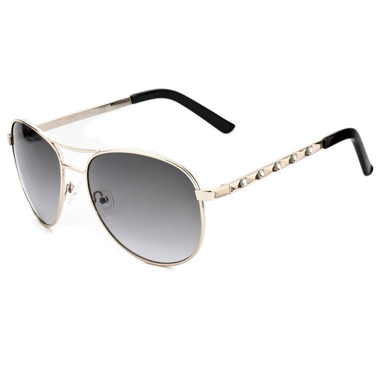 Lunettes de soleil Guess en métal doré