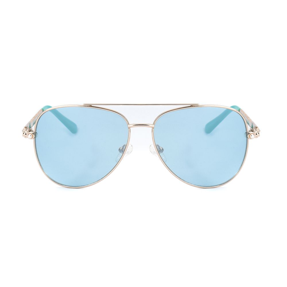 Lunettes de soleil Guess en métal doré