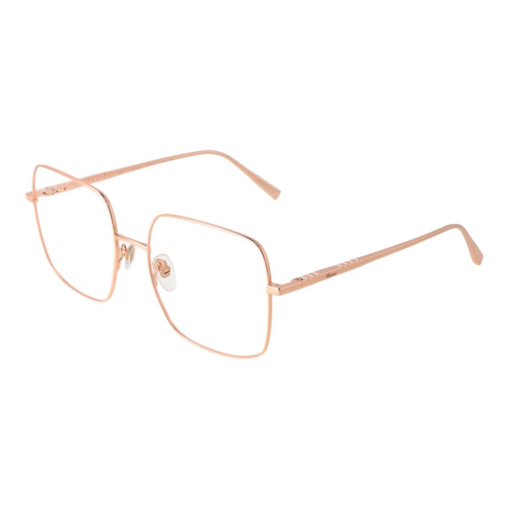 Montures optiques Chopard en or rose pour femme