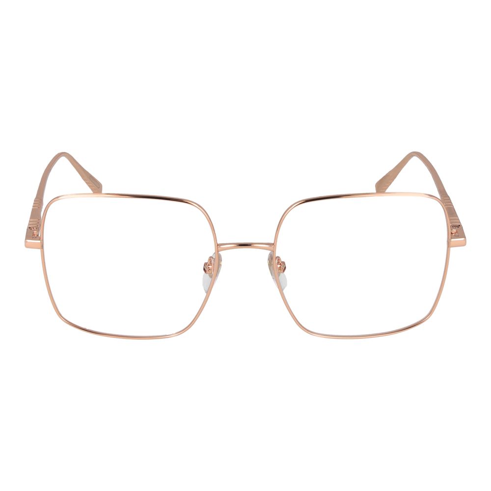 Montures optiques Chopard en or rose pour femme