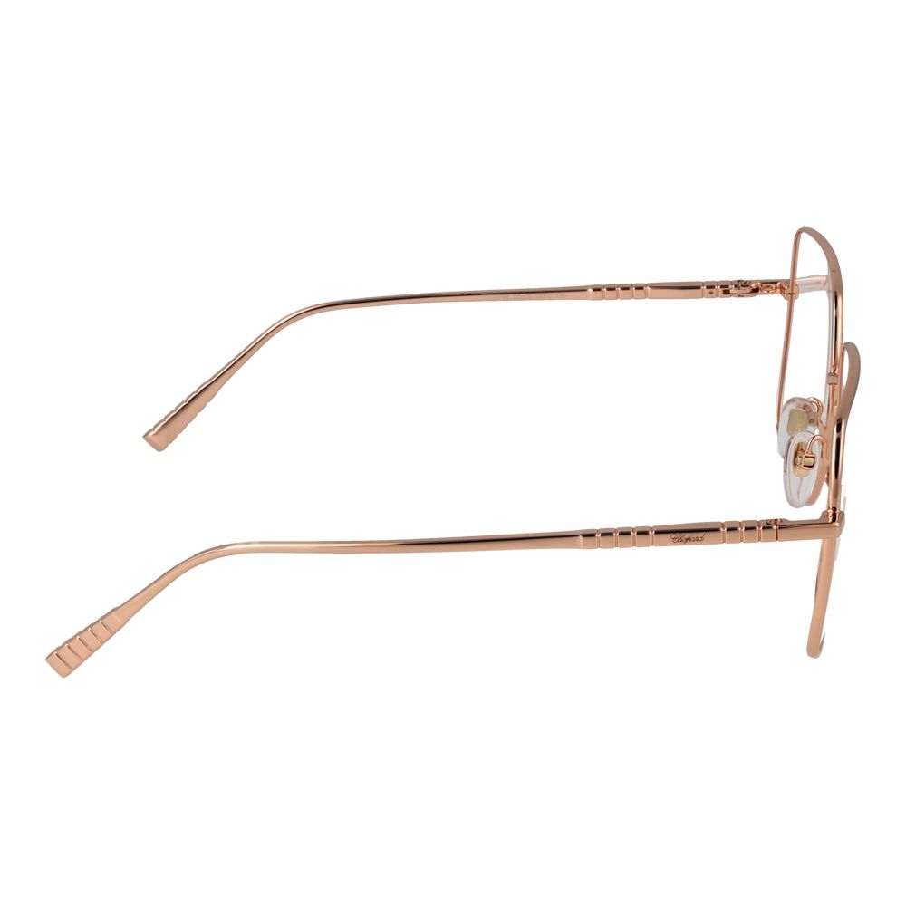 Montures optiques Chopard en or rose pour femme