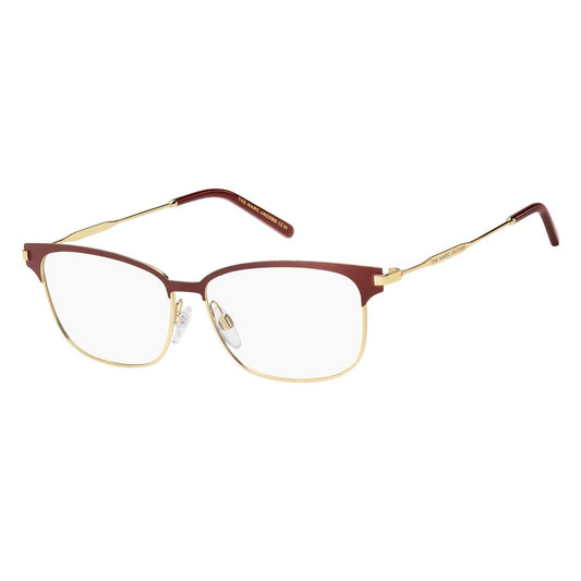 Montures en métal bordeaux Marc Jacobs