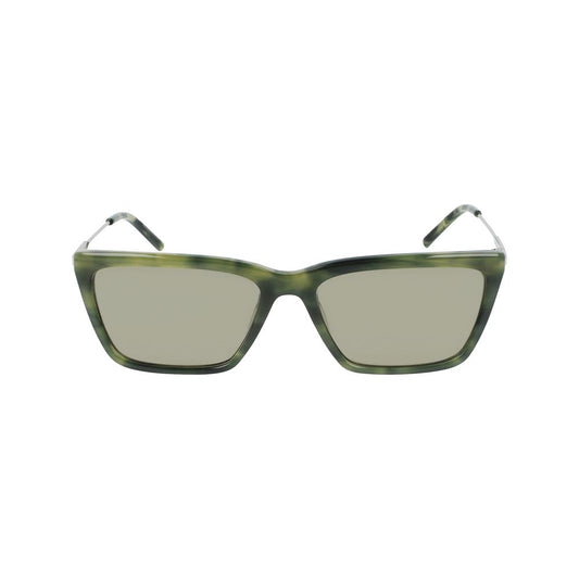 Lunettes de soleil DKNY en acétate vert