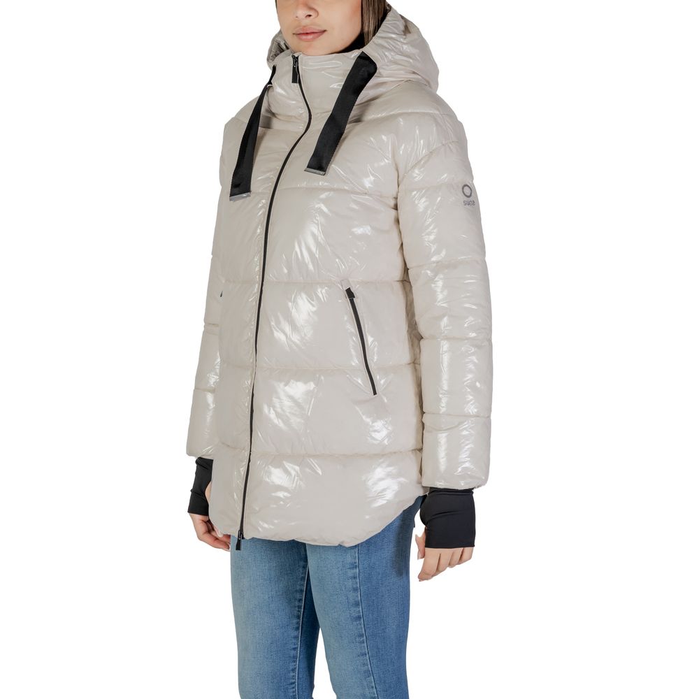 Parka beige en polyamide Suns