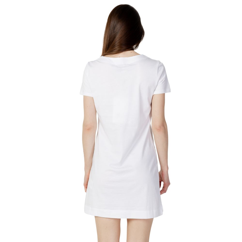 Love Moschino – Weiße Baumwollshorts