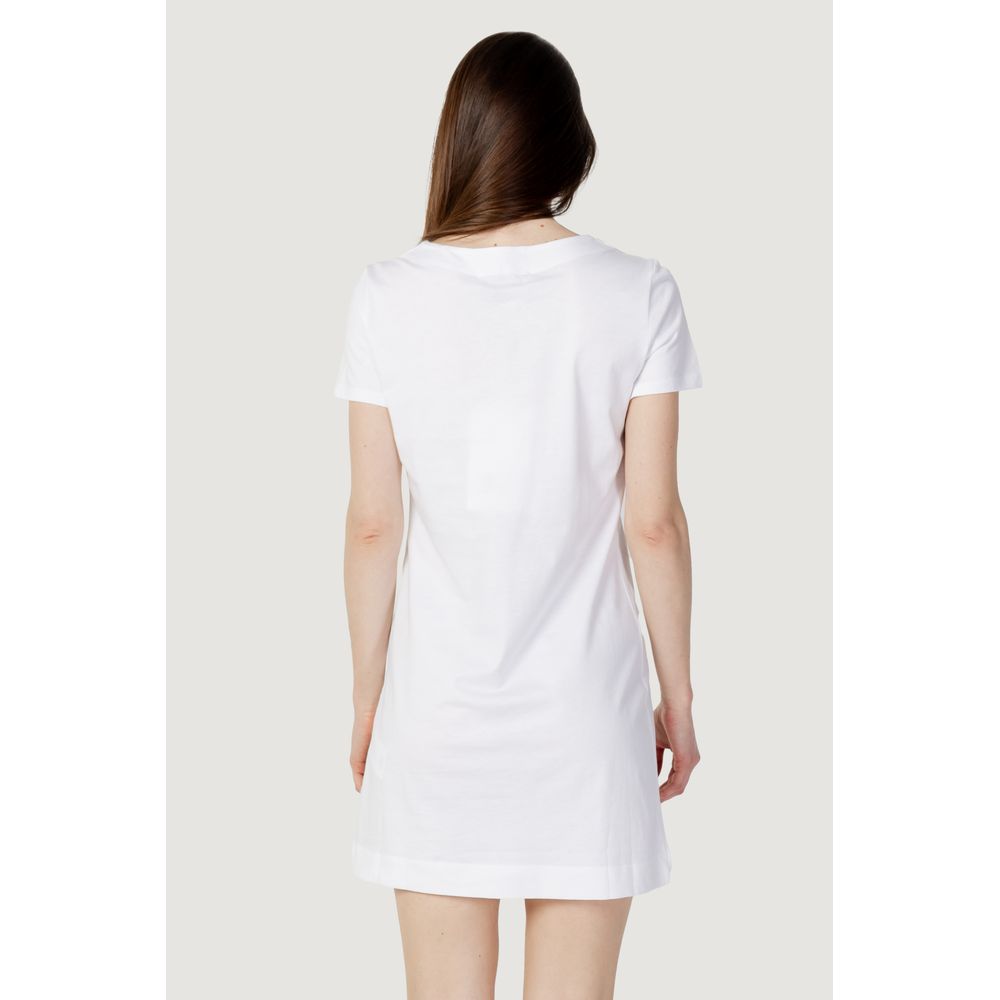Love Moschino – Weiße Baumwollshorts