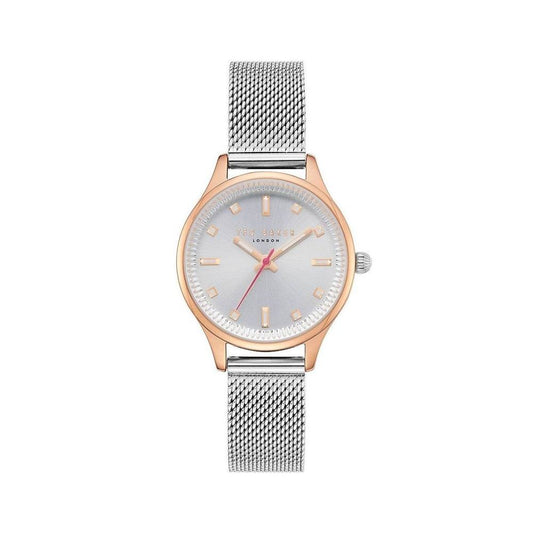 Montre Ted Baker en acier inoxydable argenté