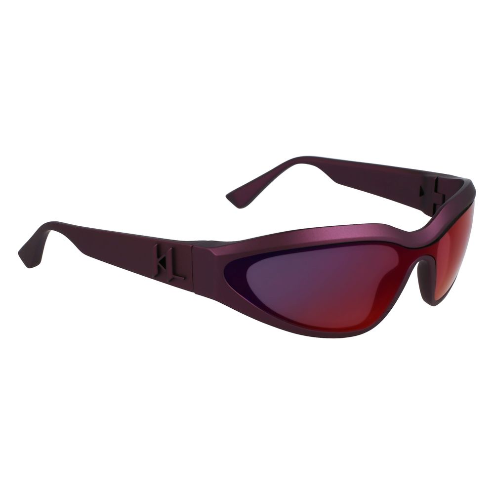 Lunettes de soleil injectées rouges Karl Lagerfeld