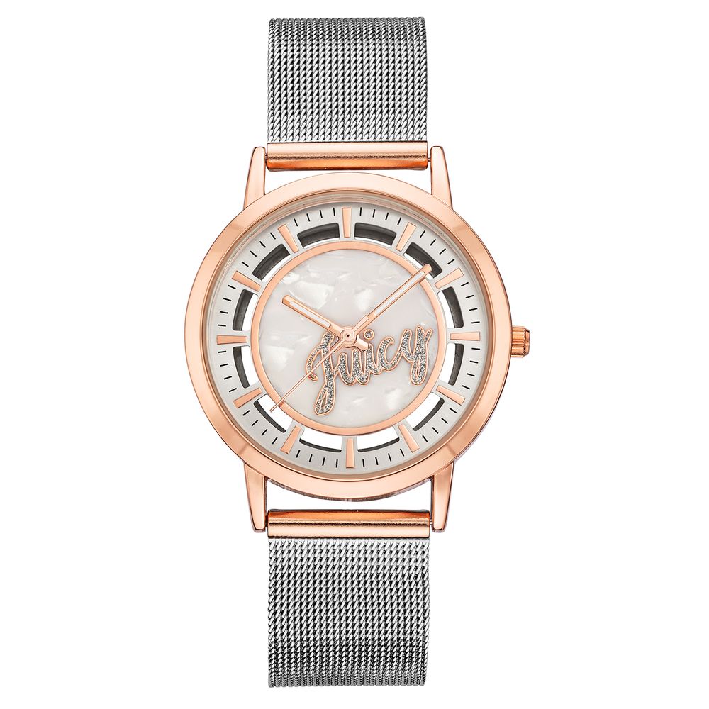 Montre Juicy Couture en acier inoxydable argenté