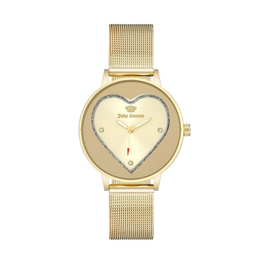 Montre Juicy Couture en acier inoxydable doré