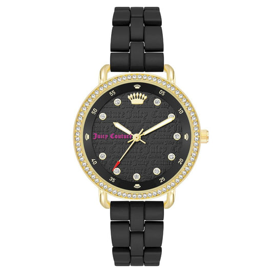 Montre Juicy Couture en métal noir