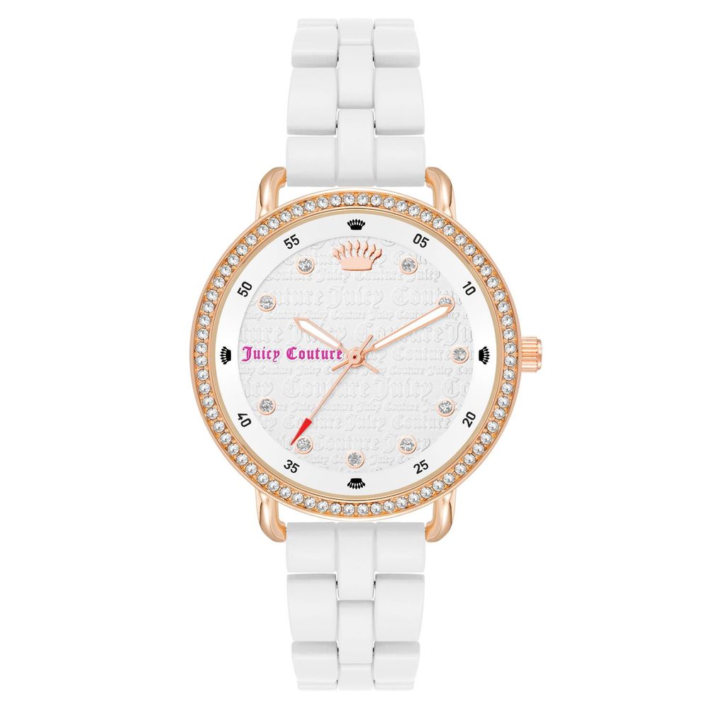 Montre Juicy Couture en métal blanc