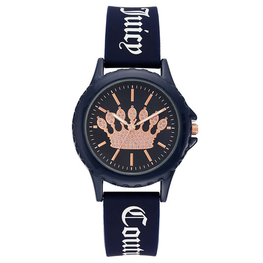 Montre synthétique bleue Juicy Couture