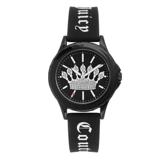 Montre synthétique noire Juicy Couture