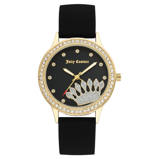 Montre synthétique noire Juicy Couture