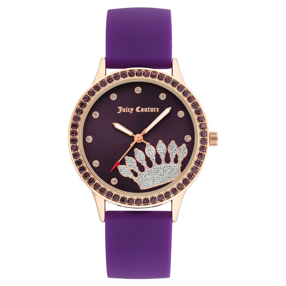 Montre synthétique violette Juicy Couture