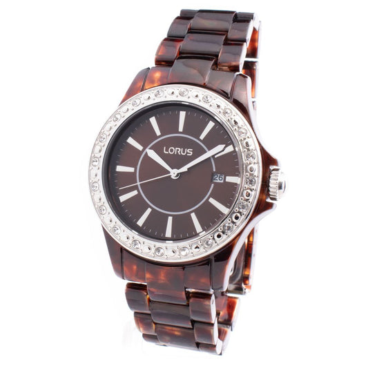 Montre Lorus en polyéthylène marron