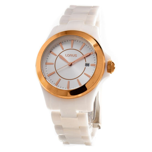 Montre Lorus en plastique blanc