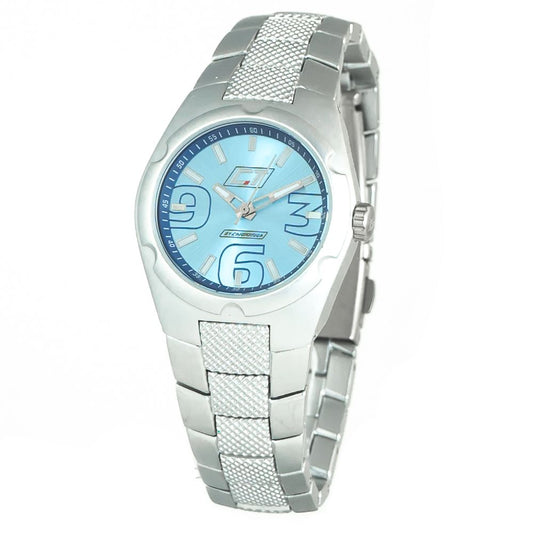 Montre Chronotech en acier inoxydable argenté