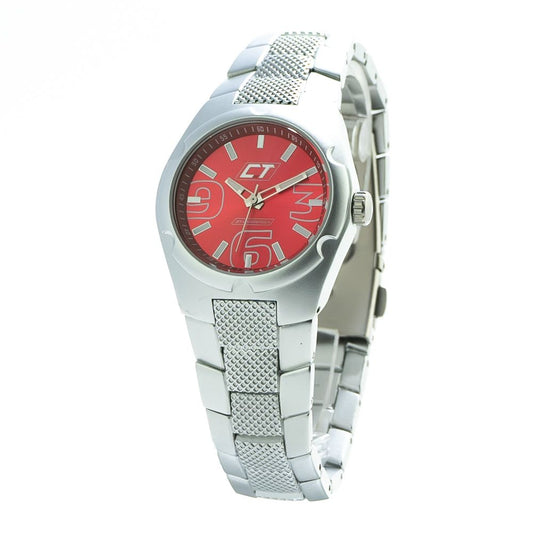 Montre Chronotech en acier inoxydable argenté