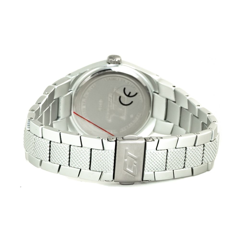 Montre Chronotech en acier inoxydable argenté