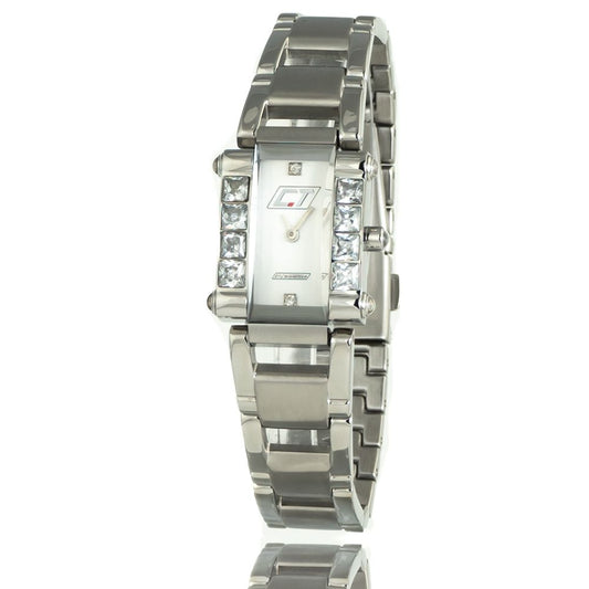 Montre Chronotech en acier inoxydable argenté
