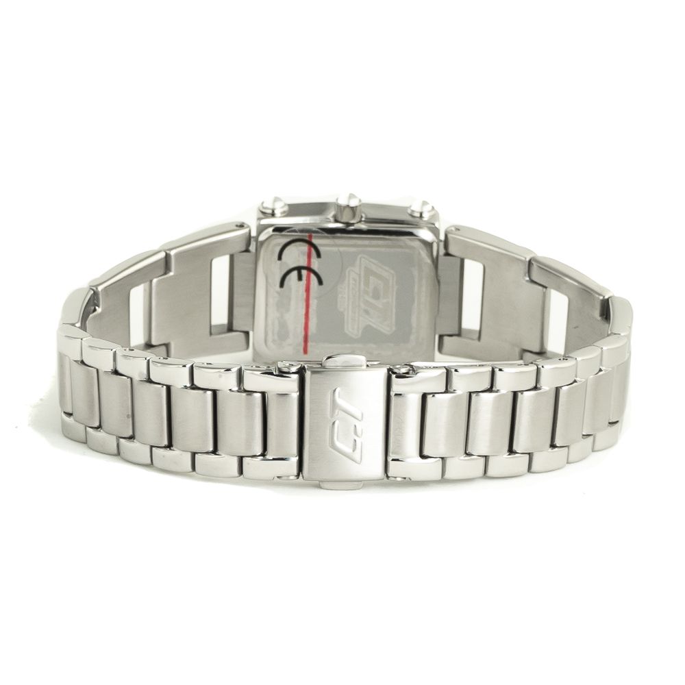 Montre Chronotech en acier inoxydable argenté